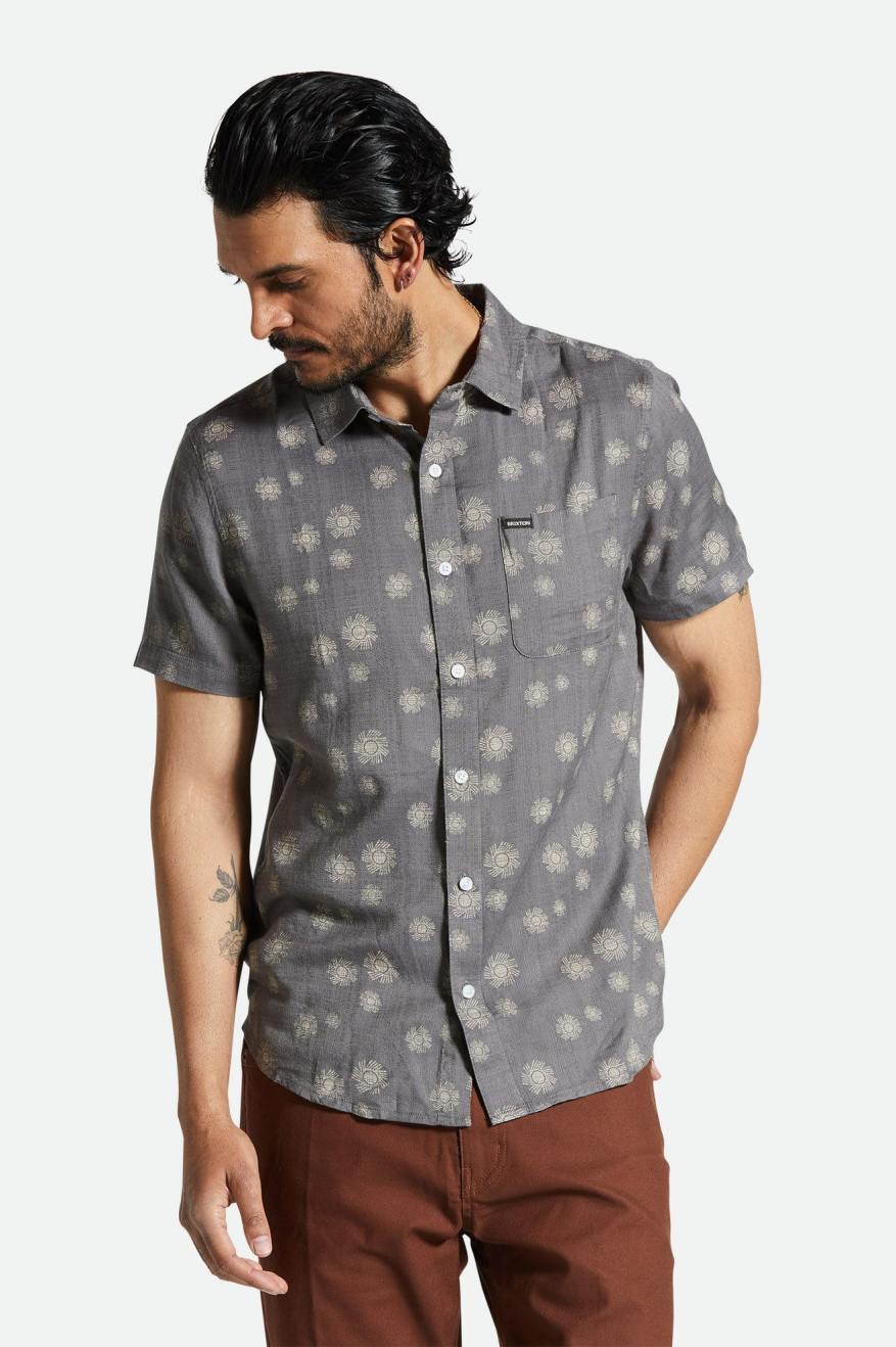 Charter Slub S/S - Charcoal Sol