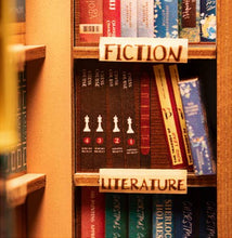 Load image into Gallery viewer, DIY Miniature House Book Nook Kit: Bookstore
