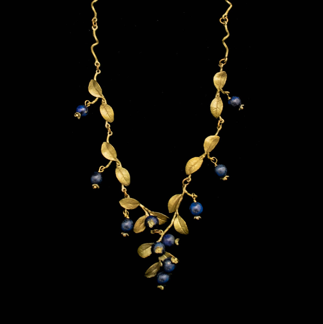 Blueberry Twig Necklace - 16