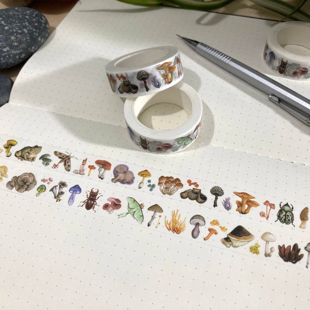 Fungi &amp; Friends Washi Tape