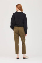Load image into Gallery viewer, STRETCH SLIM TROUSER: TAPENADE
