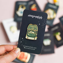 Load image into Gallery viewer, Traveler's Backpack Enamel Pin
