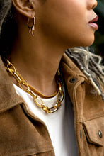 Load image into Gallery viewer, Rain Hoops -18K Gold Plated
