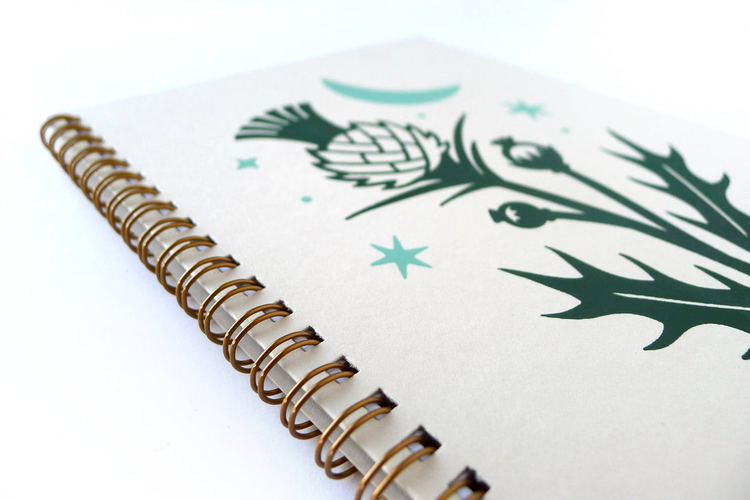 Thistle Coil Notebook, LG