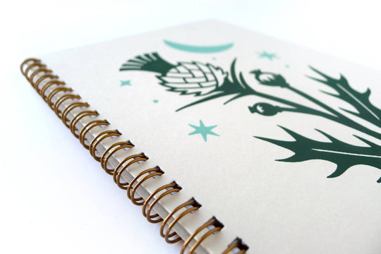 Thistle Coil Notebook, LG