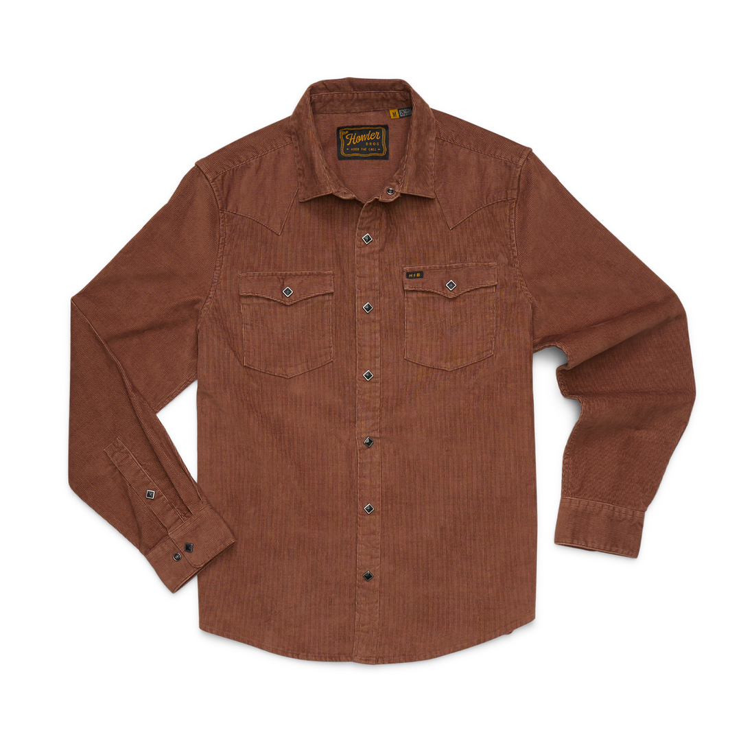 Banning Corduroy Snapshirt