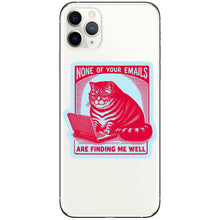 Load image into Gallery viewer, Work Kitty Cat Sarcastic Cute High Quality Vinyl Sticker
