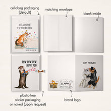 Load image into Gallery viewer, Vulture Till Death - Funny Valentines Day Card
