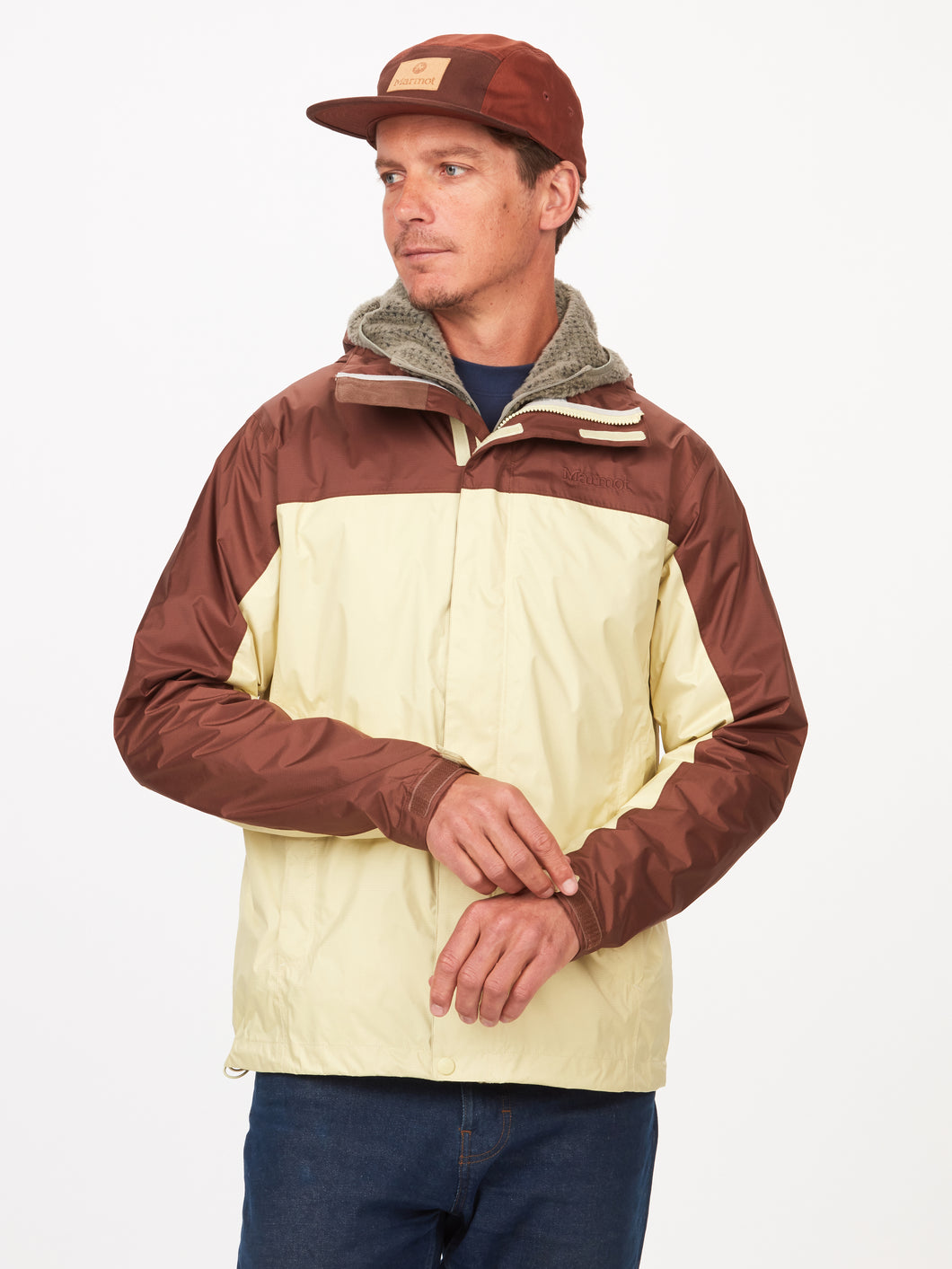 Men's PreCip® Eco Jacket - Wheat/Pinecone