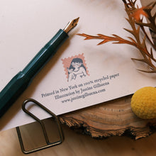 Load image into Gallery viewer, Raccoon Snail Mail Greeting Card
