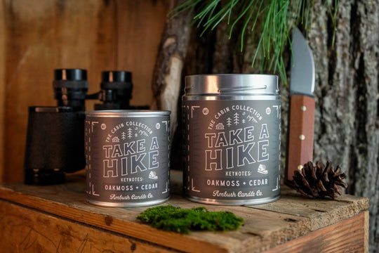 Take A Hike | Oakmoss + Cedar 8oz Soy Candle