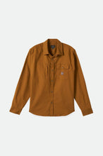 Load image into Gallery viewer, Builders Stretch L/S Overshirt - Golden Brown
