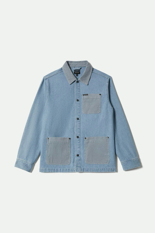 HERRINGBONE LIGHTWEIGHT CHORE COAT