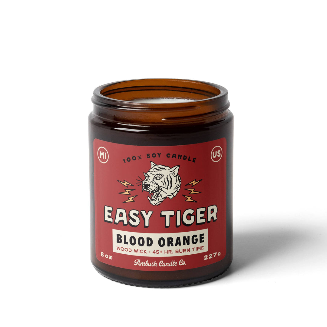 Easy Tiger | Blood Orange 8oz Soy Candle