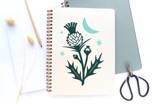 Thistle Coil Notebook, LG