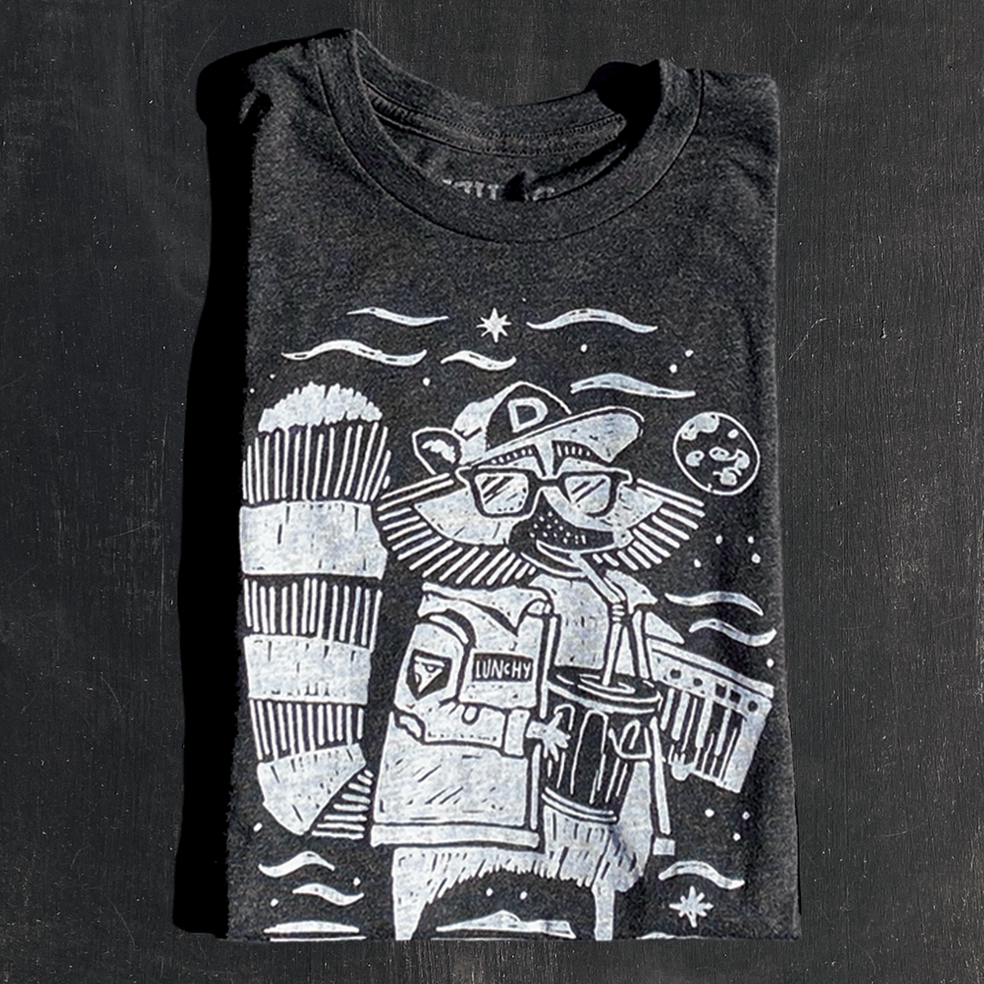 Lunchy the Raccoon - Unisex tee