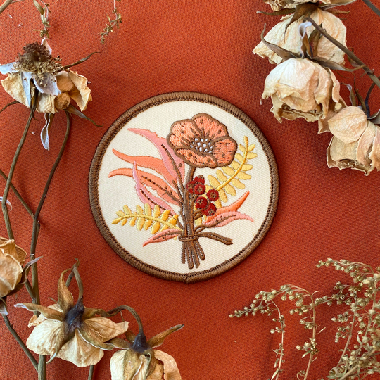 Iron on Patch: Floral