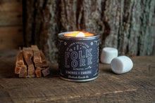 Load image into Gallery viewer, Folklore | S&#39;mores + Embers 8oz Soy Candle
