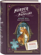 Load image into Gallery viewer, Murder Most Puzzling - the Missing Will - 500 Piece Puzzle

