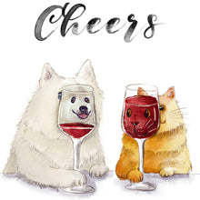 Load image into Gallery viewer, Cheers Wine-derful Year - Funny Birthday Card
