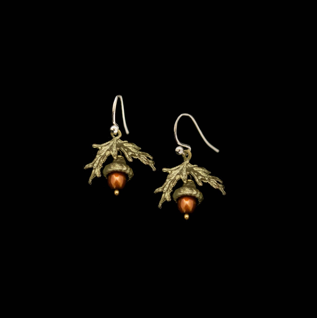 Acorn Wire Earrings