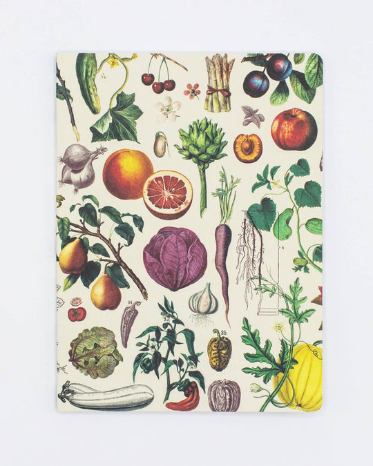 Fruits &amp; Vegetables Softcover - Dot Grid