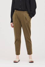 Load image into Gallery viewer, STRETCH SLIM TROUSER: TAPENADE
