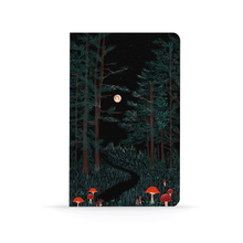 Load image into Gallery viewer, Moonrise Forest Layflat Journal Notebook
