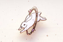 Load image into Gallery viewer, Cosmic Rabbit Enamel Pin
