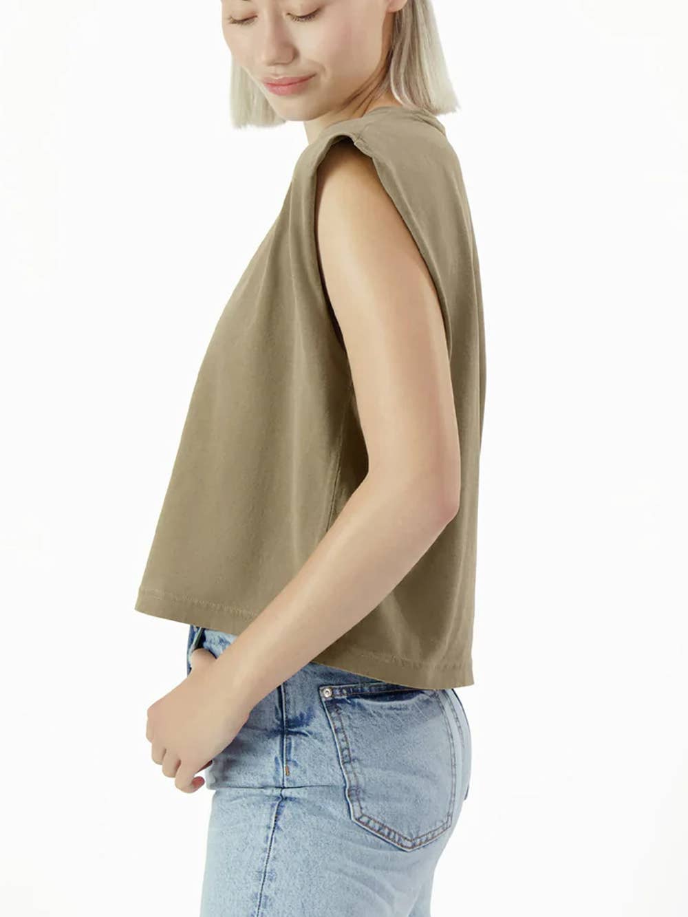 Ice Cream Sandwiches Maisie Heavyweight Muscle Tee