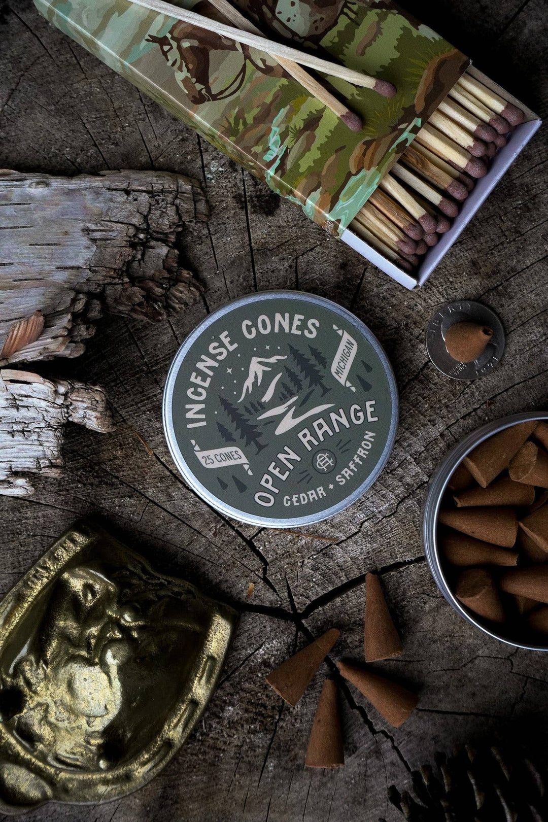 Open Range | Cedar + Saffron Incense
