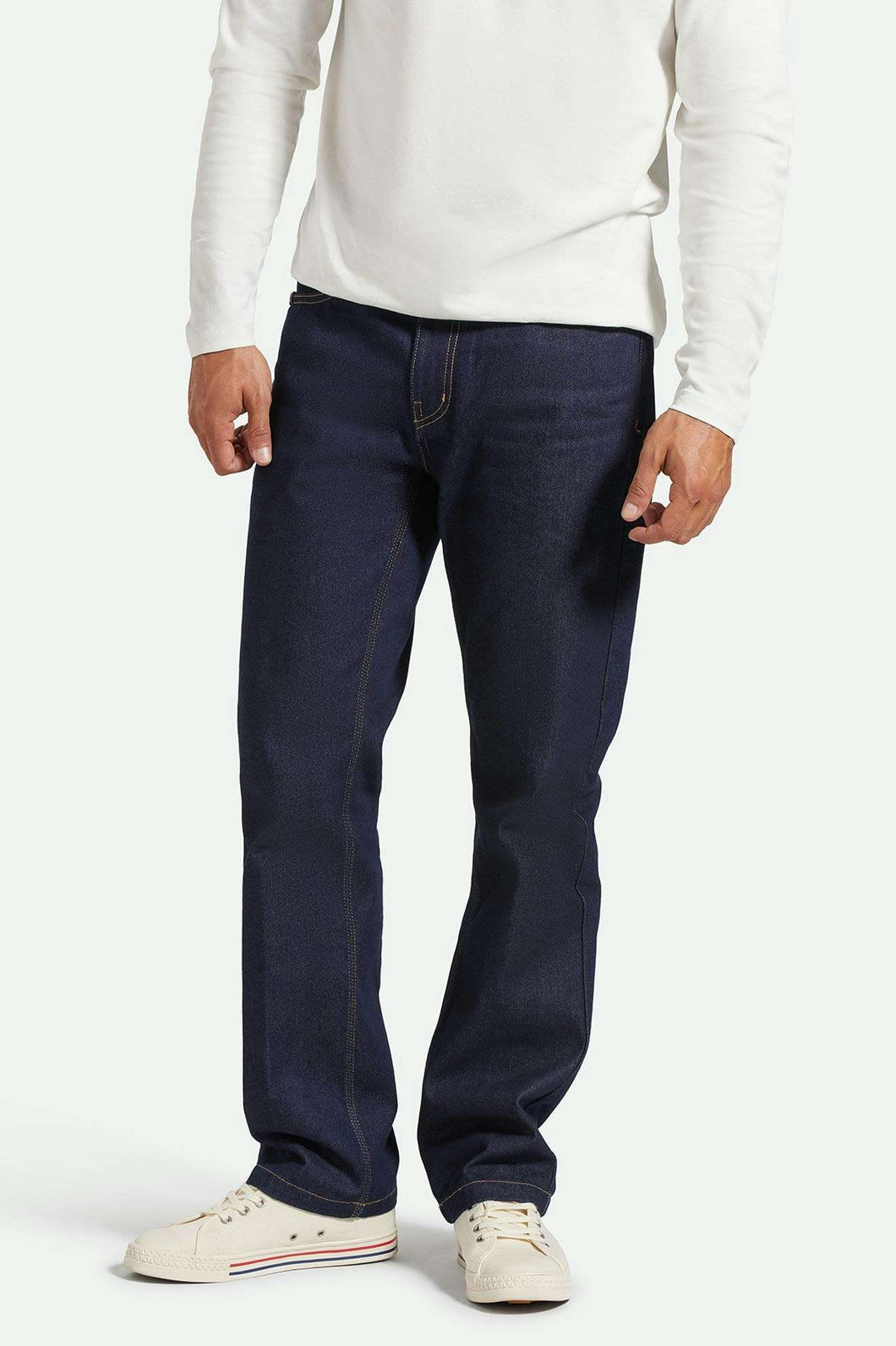 BUILDERS 5-POCKET DENIM STRETCH PANT