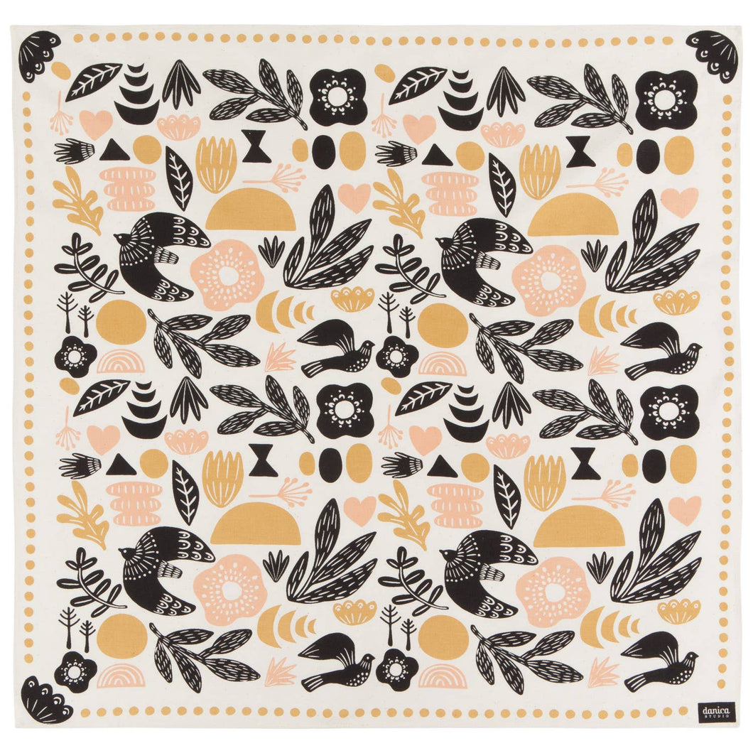 Danica Studio Myth Recycled Cotton Bandana 21 x 21 inches