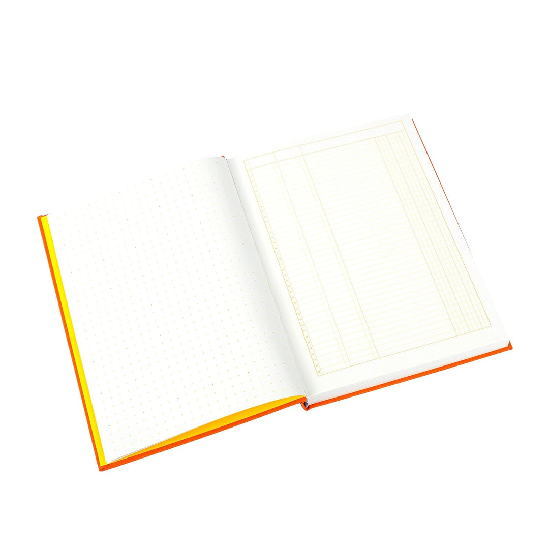 Grids &amp; Guides (Orange) Notebook: A Notebook for Visual Thinkers