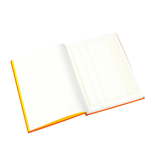 Grids &amp; Guides (Orange) Notebook: A Notebook for Visual Thinkers