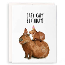 Load image into Gallery viewer, Capybara Birthday - Funny Birthday Card
