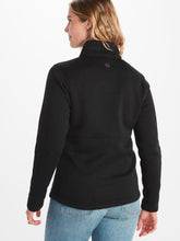 Load image into Gallery viewer, Women&#39;s Drop Line Fleece Jacket - Black
