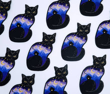 Load image into Gallery viewer, Twilight Cat - Embroidered Patch
