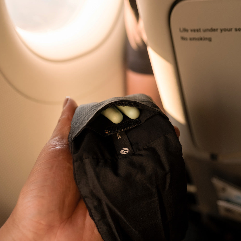 BLACKOUT SLEEP MASK + EARPLUGS