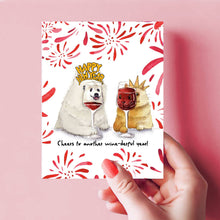 Load image into Gallery viewer, Cheers Wine-derful Year - Funny Birthday Card
