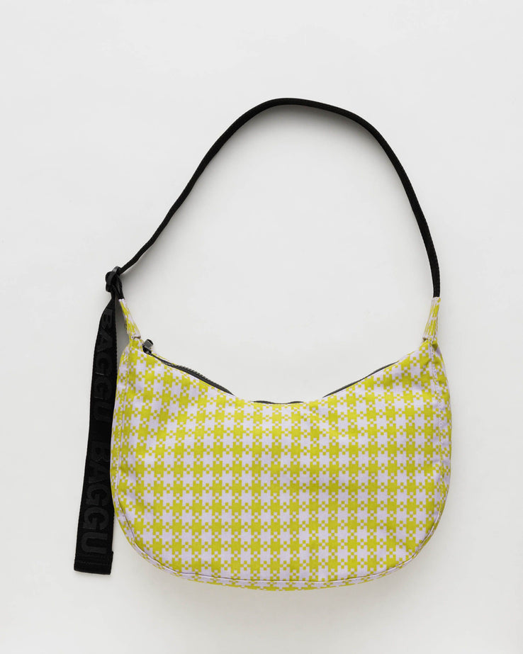 Medium Nylon Crescent Bag