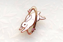 Load image into Gallery viewer, Cosmic Rabbit Enamel Pin
