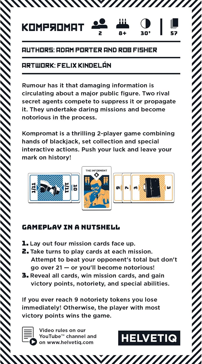 Kompromat Card Game