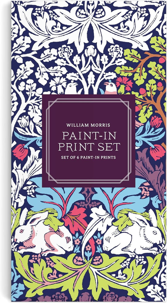 Paint-In Print Set - William Morris