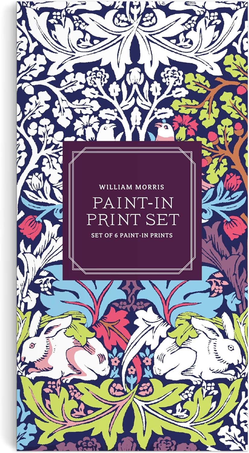 Paint-In Print Set - William Morris