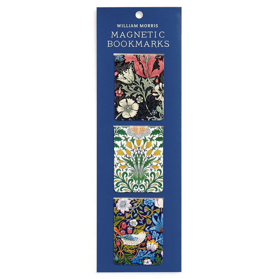 William Morris Magnetic Bookmarks