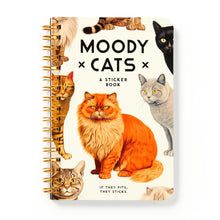 Load image into Gallery viewer, Moody Cats Sticker Book
