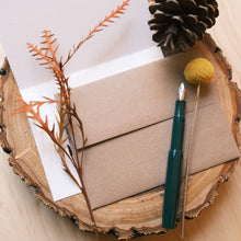 Load image into Gallery viewer, Raccoon Snail Mail Greeting Card
