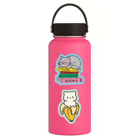 Adorable Banana Kitty Cate Cute High Quality Vinyl Sticker