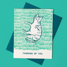 Load image into Gallery viewer, Thinking of You - Risograph Card
